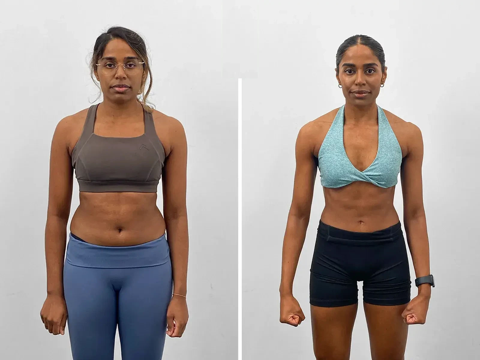 Ashwini overhauled her diet and gained abs in 16 weeks