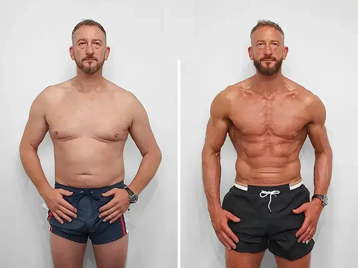 Dan built his dream physique at 45 after 20 years of failed attempts