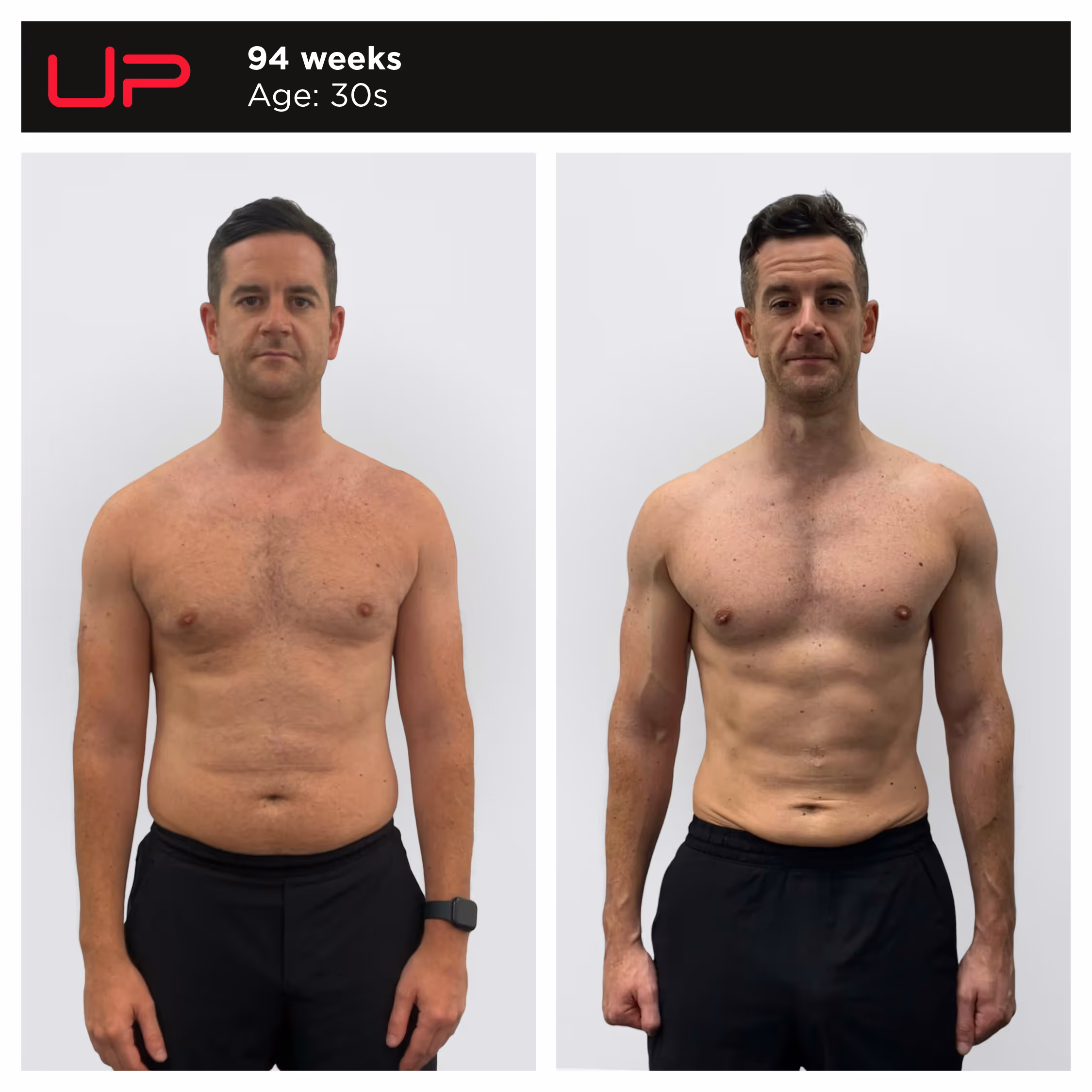 James built muscle for his wedding at 38 (and was even mistaken for a PT)
