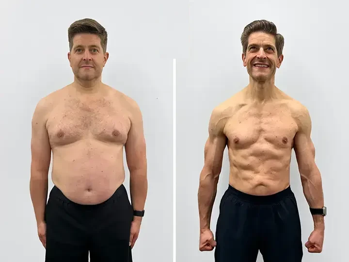 Mark lost 24kg and shaved years off his biological age at 55