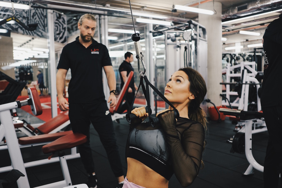 Gym training to boost mood UP FITNESS