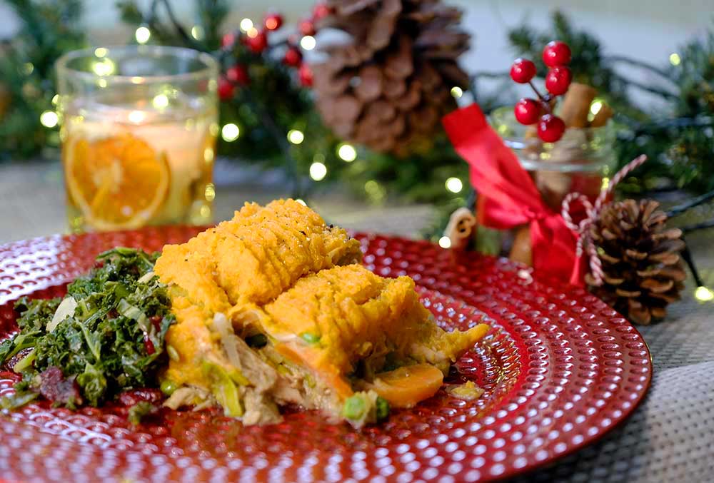 Catherine Tyldesley&rsquo;s Christmas Leftover Turkey Paleo Pie
