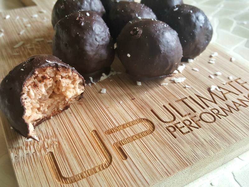 Chocolate & Coconut Protein Bounty Bites Recipe